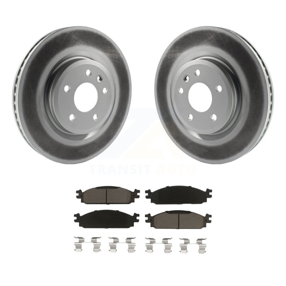 Coated Disc Rotors and Ceramic Brake Pads Kit-KGC-100382 - Kit.bestparts.ca Kit.bestparts.ca