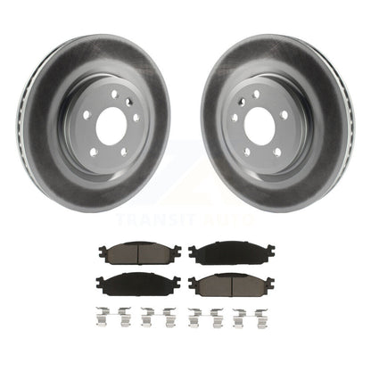 Coated Disc Rotors and Ceramic Brake Pads Kit-KGC-100382 - Kit.bestparts.ca