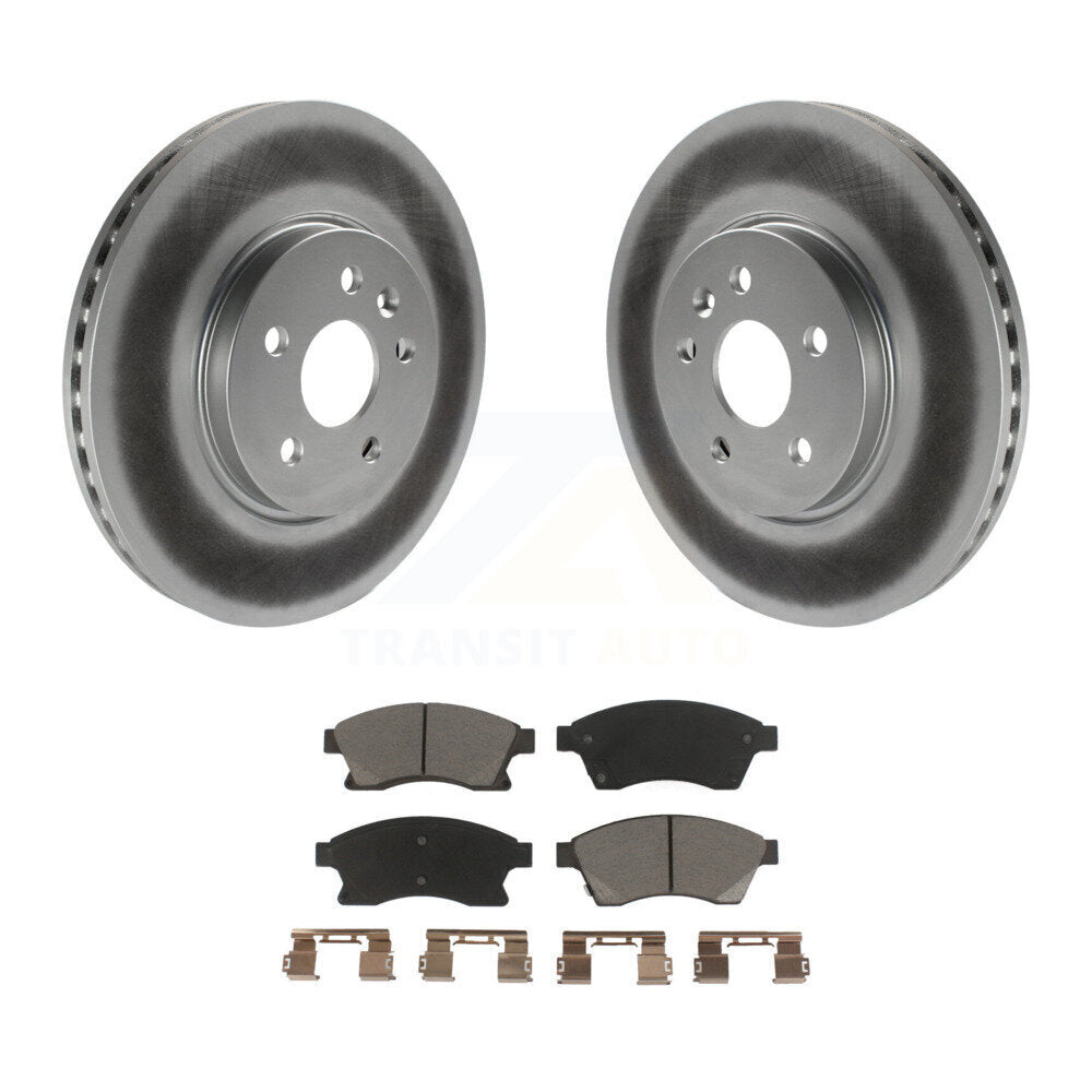 Coated Disc Rotors and Ceramic Brake Pads Kit-KGC-100386 - Kit.bestparts.ca Kit.bestparts.ca