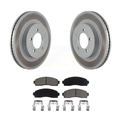 Coated Disc Rotors and Ceramic Brake Pads Kit-KGC-100421 - Kit.bestparts.ca