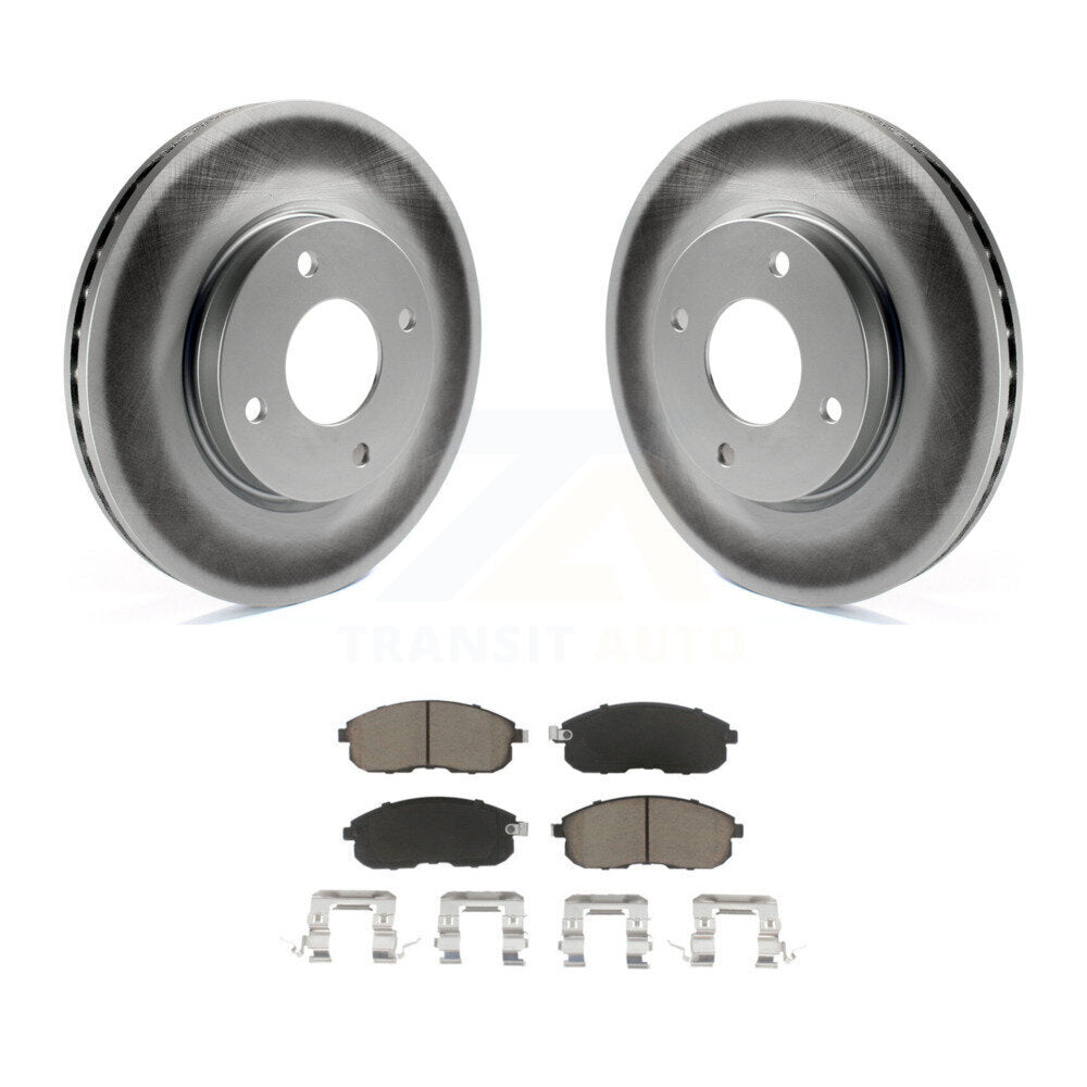 Coated Disc Rotors and Ceramic Brake Pads Kit-KGC-100432 - Kit.bestparts.ca