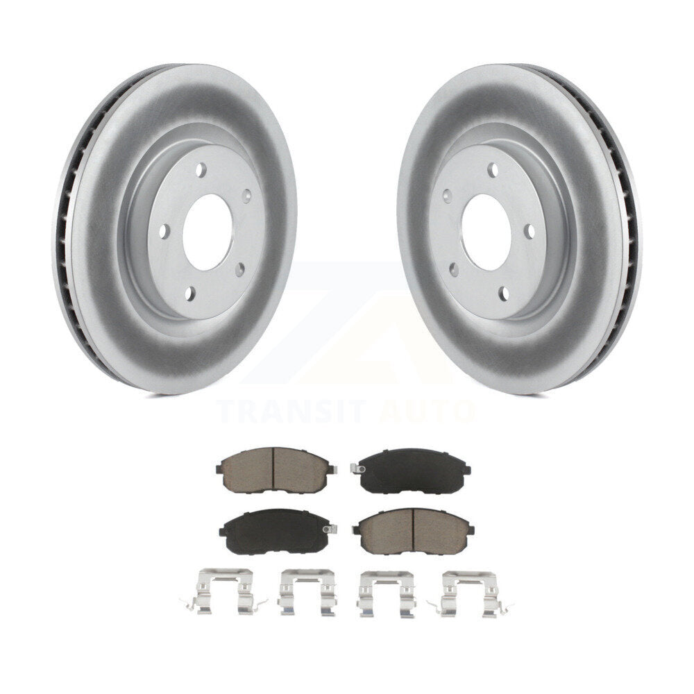 Coated Disc Rotors and Ceramic Brake Pads Kit-KGC-100433 - Kit.bestparts.ca Kit.bestparts.ca