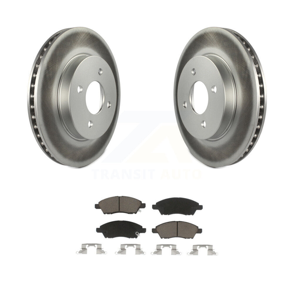 Coated Disc Rotors and Ceramic Brake Pads Kit-KGC-100437 - Kit.bestparts.ca Kit.bestparts.ca