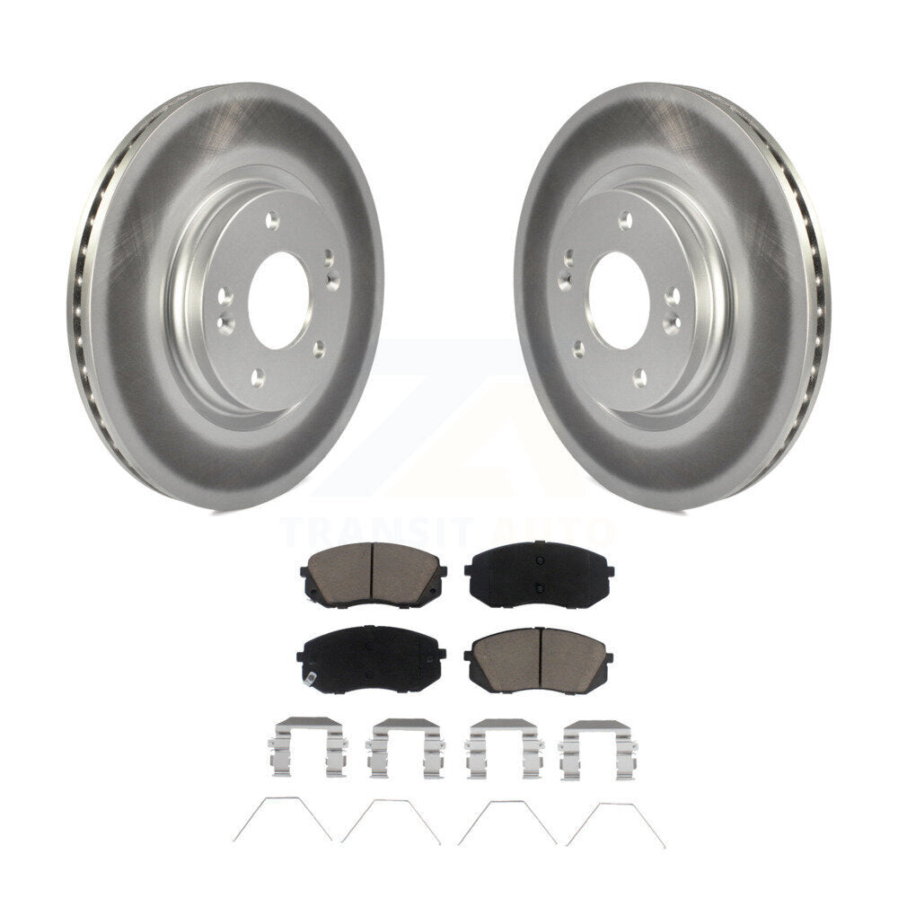 Coated Disc Rotors and Ceramic Brake Pads Kit-KGC-100446 - Kit.bestparts.ca Kit.bestparts.ca