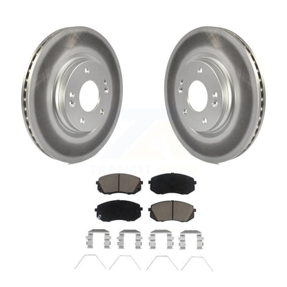 Coated Disc Rotors and Ceramic Brake Pads Kit-KGC-100446 - Kit.bestparts.ca