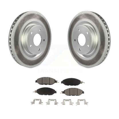 Coated Disc Rotors and Ceramic Brake Pads Kit-KGC-100459 - Kit.bestparts.ca