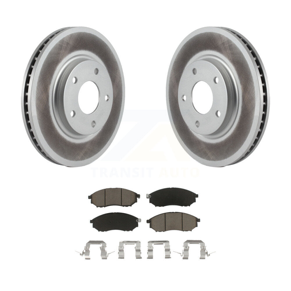 Coated Disc Rotors and Ceramic Brake Pads Kit-KGC-100461 - Kit.bestparts.ca Kit.bestparts.ca