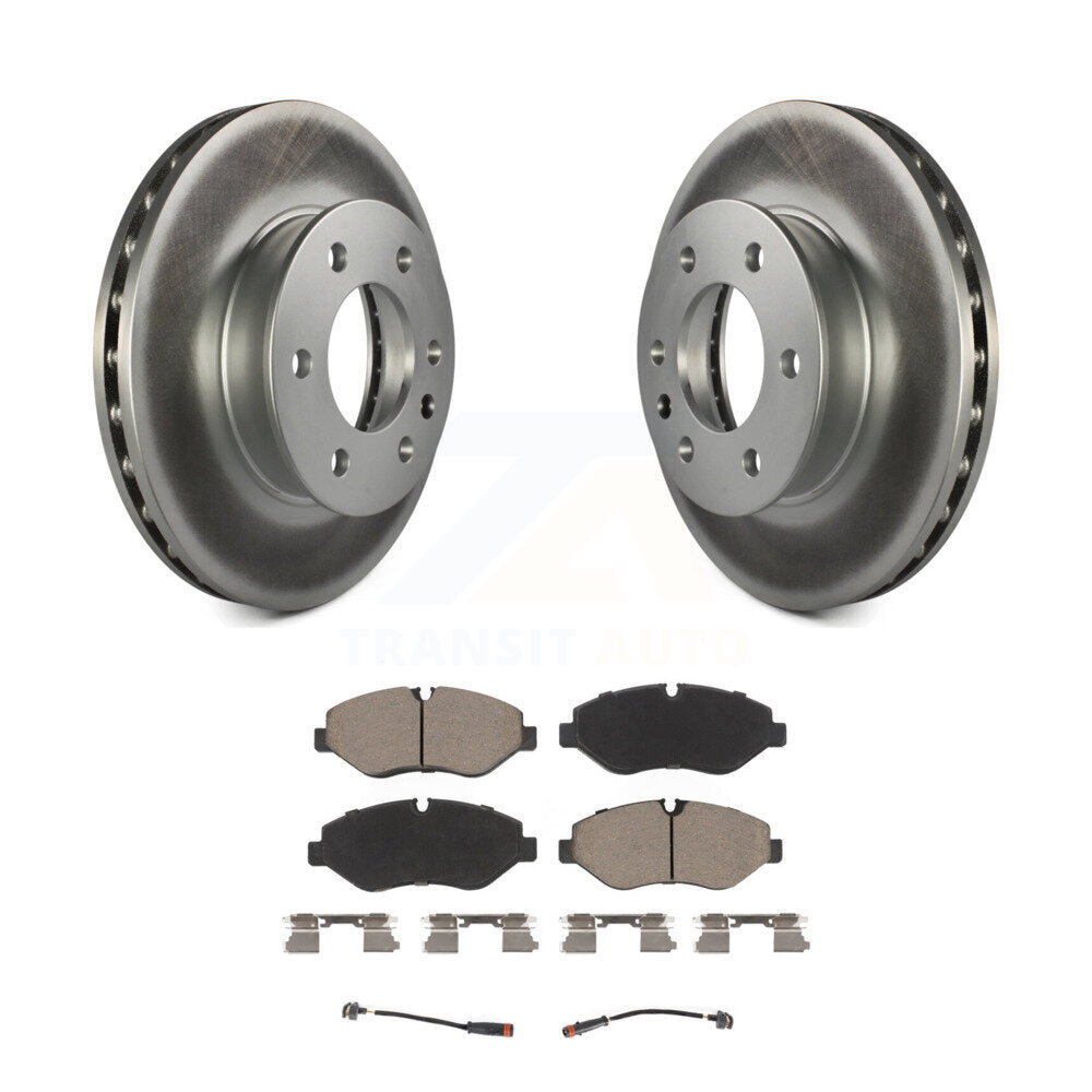 Coated Disc Rotors and Ceramic Brake Pads Kit-KGC-100462 - Kit.bestparts.ca