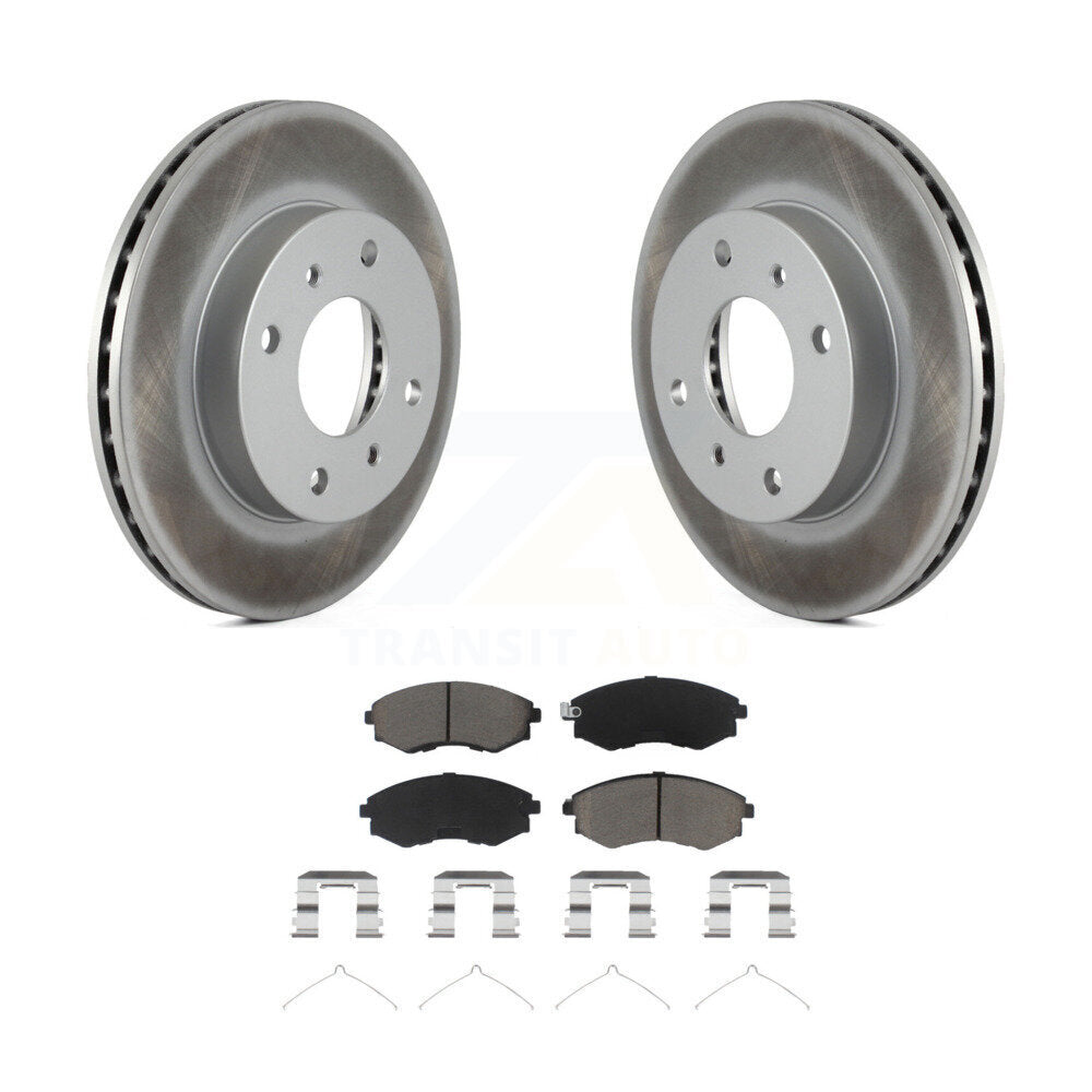 Coated Disc Rotors and Ceramic Brake Pads Kit-KGC-100473 - Kit.bestparts.ca