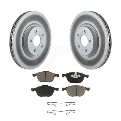Coated Disc Rotors and Ceramic Brake Pads Kit-KGC-100484 - Kit.bestparts.ca