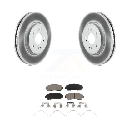 Coated Disc Rotors and Ceramic Brake Pads Kit-KGC-100497 - Kit.bestparts.ca