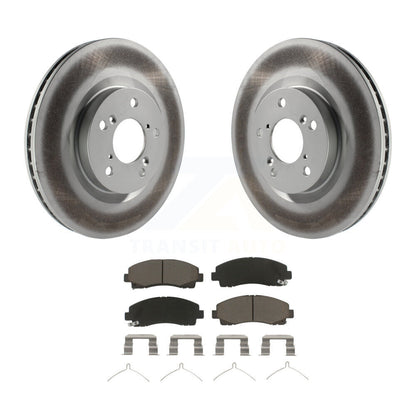 Coated Disc Rotors and Ceramic Brake Pads Kit-KGC-100505 - Kit.bestparts.ca