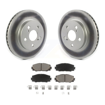 Coated Disc Rotors and Ceramic Brake Pads Kit-KGC-100510 - Kit.bestparts.ca