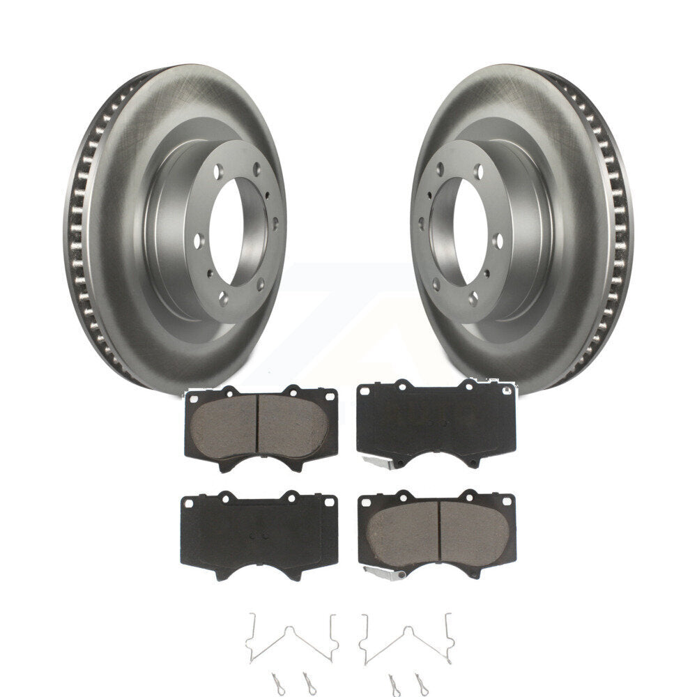 Coated Disc Rotors and Ceramic Brake Pads Kit-KGC-100513 - Kit.bestparts.ca