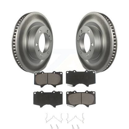 Coated Disc Rotors and Ceramic Brake Pads Kit-KGC-100513 - Kit.bestparts.ca