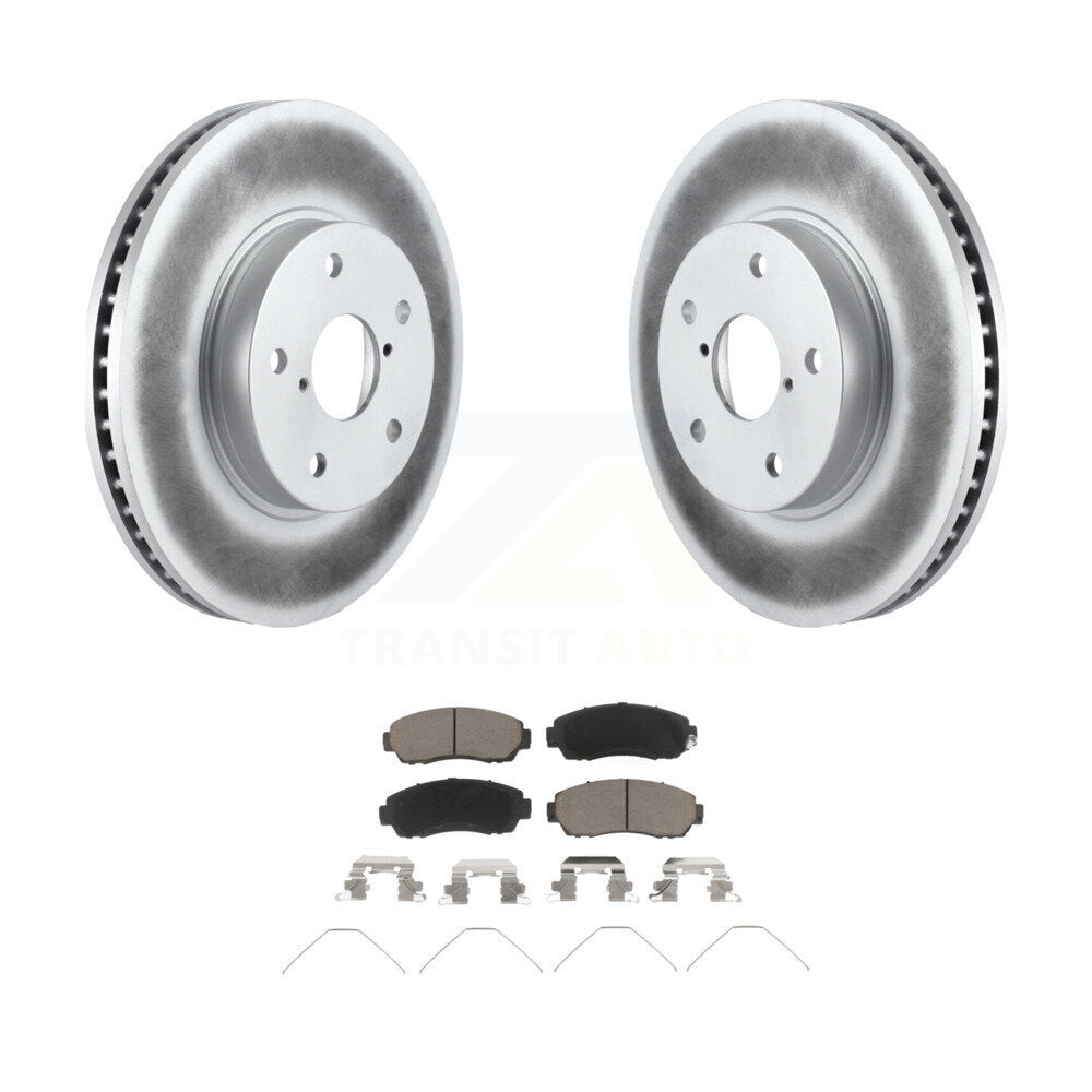 coated disc rotors and ceramic brake pads-kgc-100514 - Kit.bestparts.ca