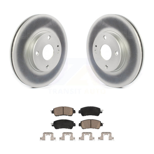 Coated Disc Rotors and Ceramic Brake Pads Kit-KGC-100532 - Kit.bestparts.ca