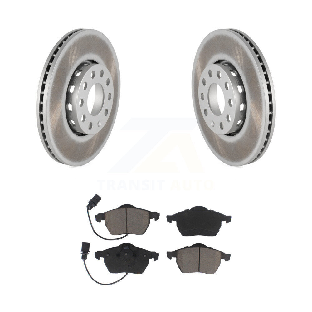 Coated Disc Rotors and Ceramic Brake Pads Kit-KGC-100544 - Kit.bestparts.ca