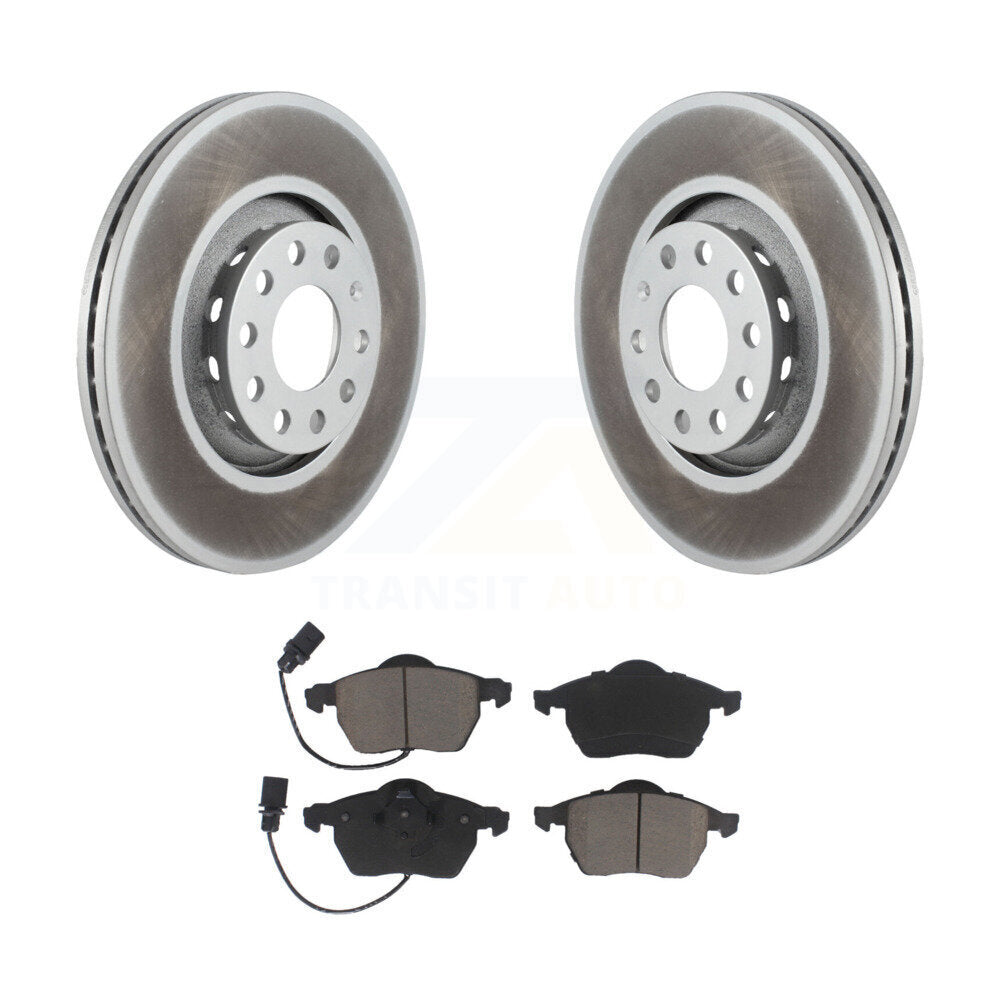 Coated Disc Rotors and Ceramic Brake Pads Kit-KGC-100545 - Kit.bestparts.ca