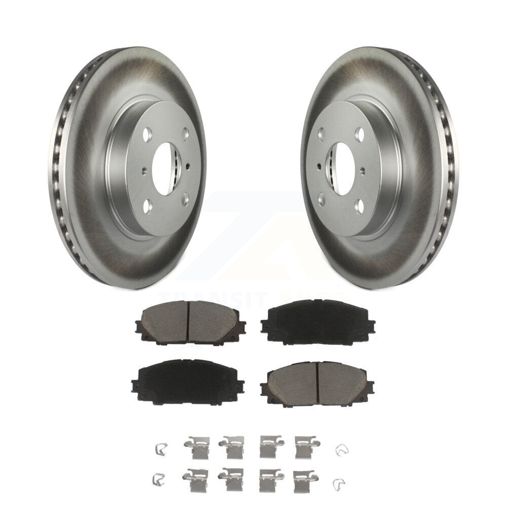 Coated Disc Rotors and Ceramic Brake Pads Kit-KGC-100549 - Kit.bestparts.ca
