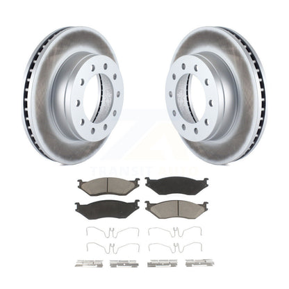 Coated Disc Rotors and Ceramic Brake Pads Kit-KGC-100553 - Kit.bestparts.ca