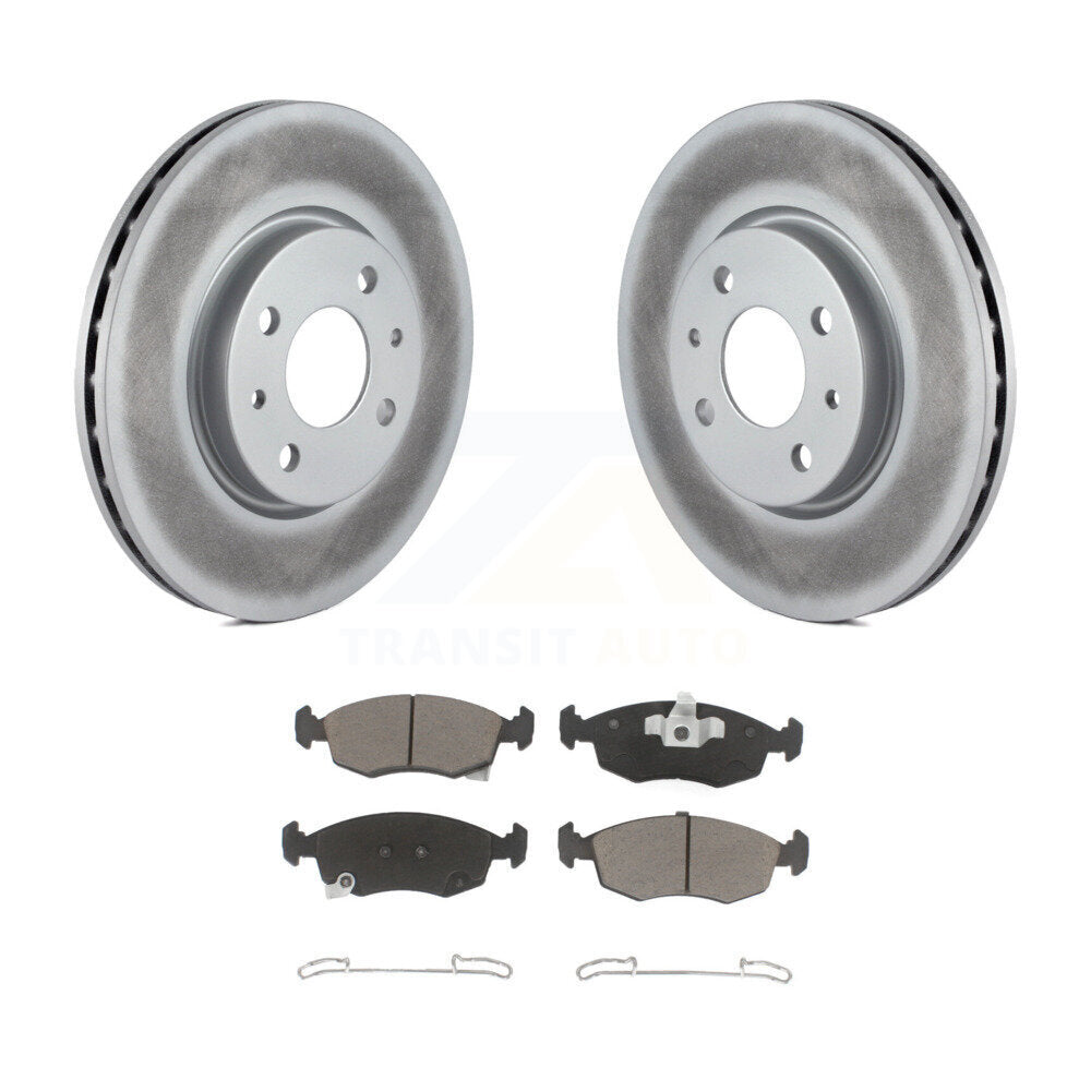 Coated Disc Rotors and Ceramic Brake Pads Kit-KGC-100573 - Kit.bestparts.ca Kit.bestparts.ca