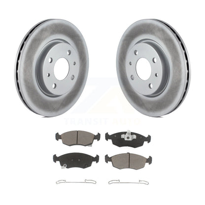 Coated Disc Rotors and Ceramic Brake Pads Kit-KGC-100573 - Kit.bestparts.ca