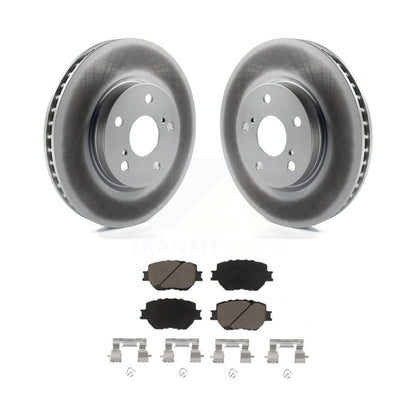 Coated Disc Rotors and Ceramic Brake Pads Kit-KGC-100576 - Kit.bestparts.ca