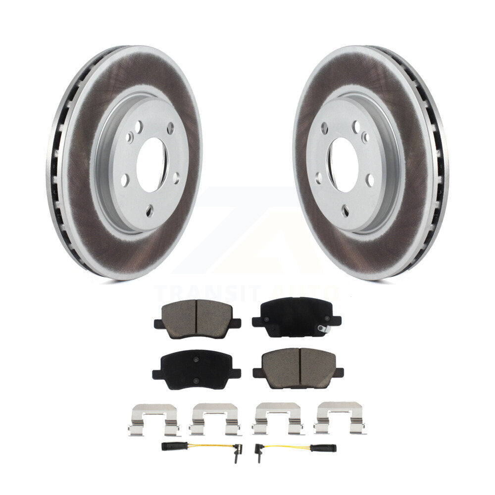 Coated Disc Rotors and Ceramic Brake Pads Kit-KGC-100578 - Kit.bestparts.ca Kit.bestparts.ca