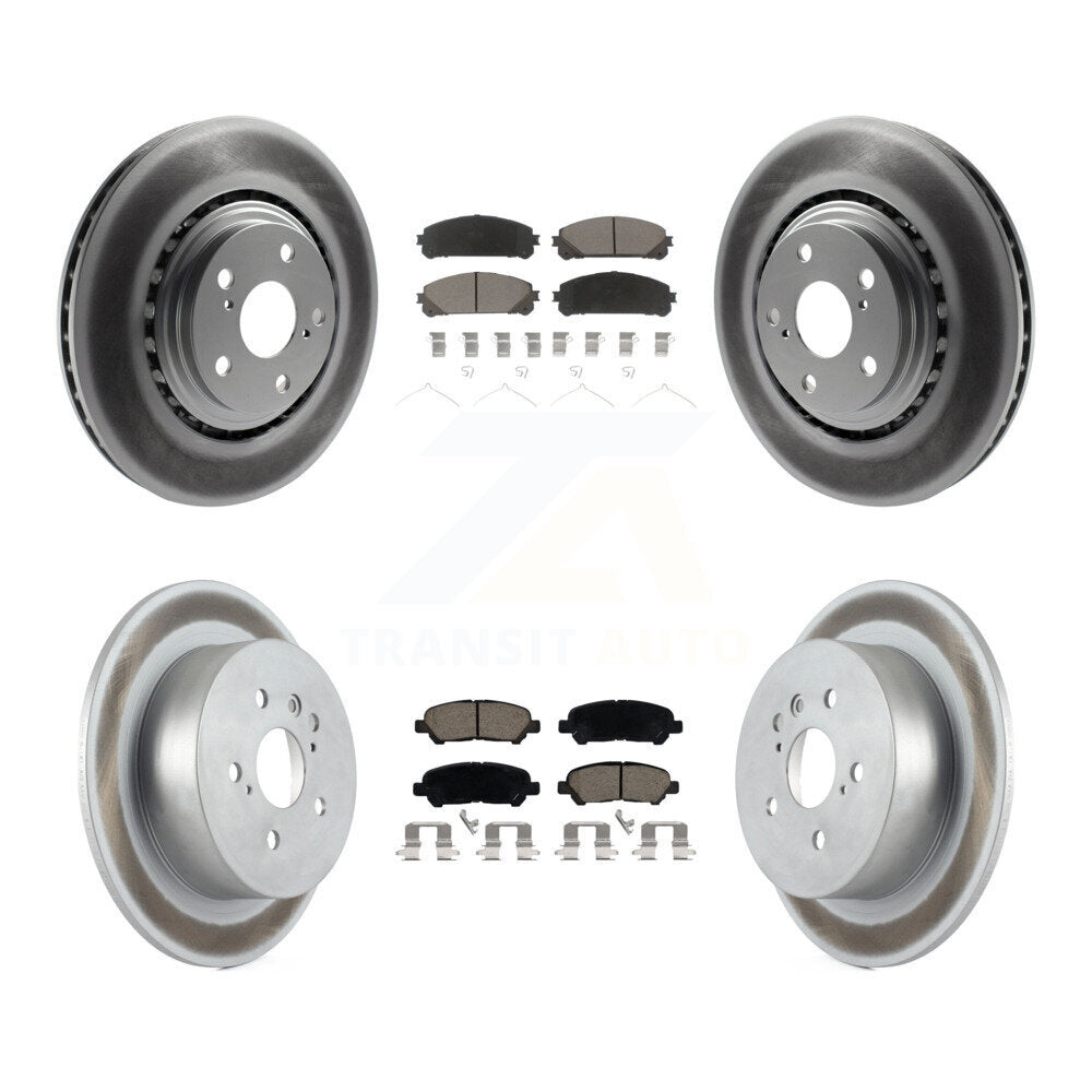 Disc Rotors and Ceramic Brake Pads Kit-KGC-100612 - Kit.bestparts.ca