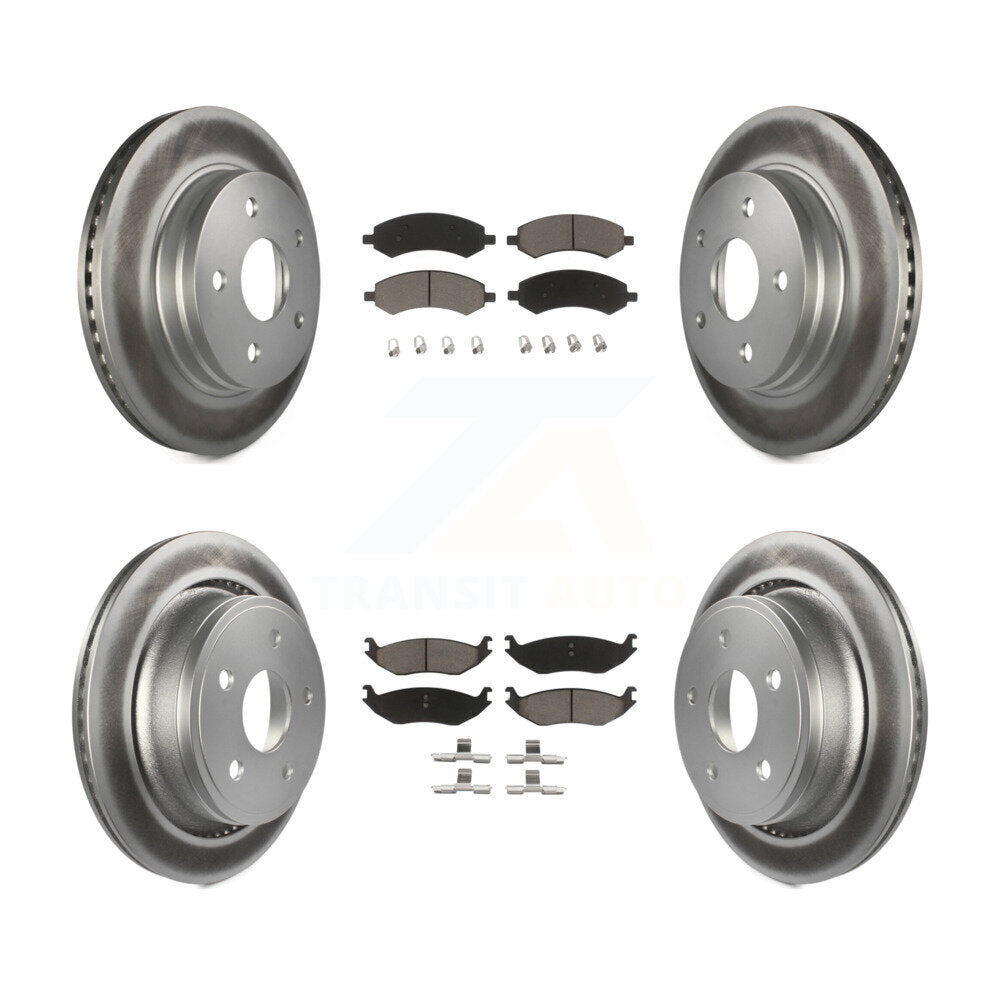 Disc Rotors and Ceramic Brake Pads Kit-KGC-100634 - Kit.bestparts.ca Kit.bestparts.ca