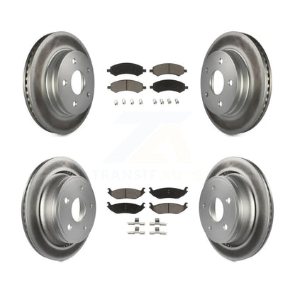 Disc Rotors and Ceramic Brake Pads Kit-KGC-100634 - Kit.bestparts.ca