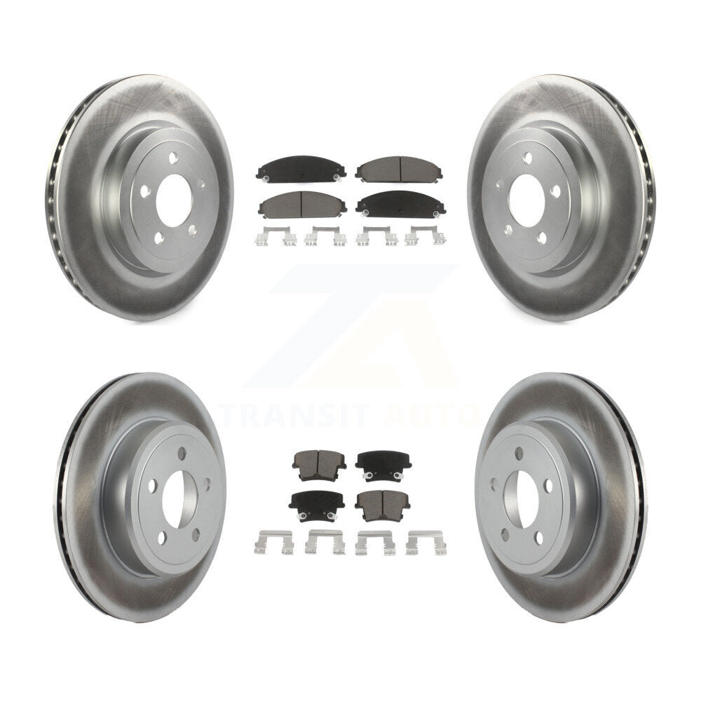 Disc Rotors and Ceramic Brake Pads Kit-KGC-100638 - Kit.bestparts.ca