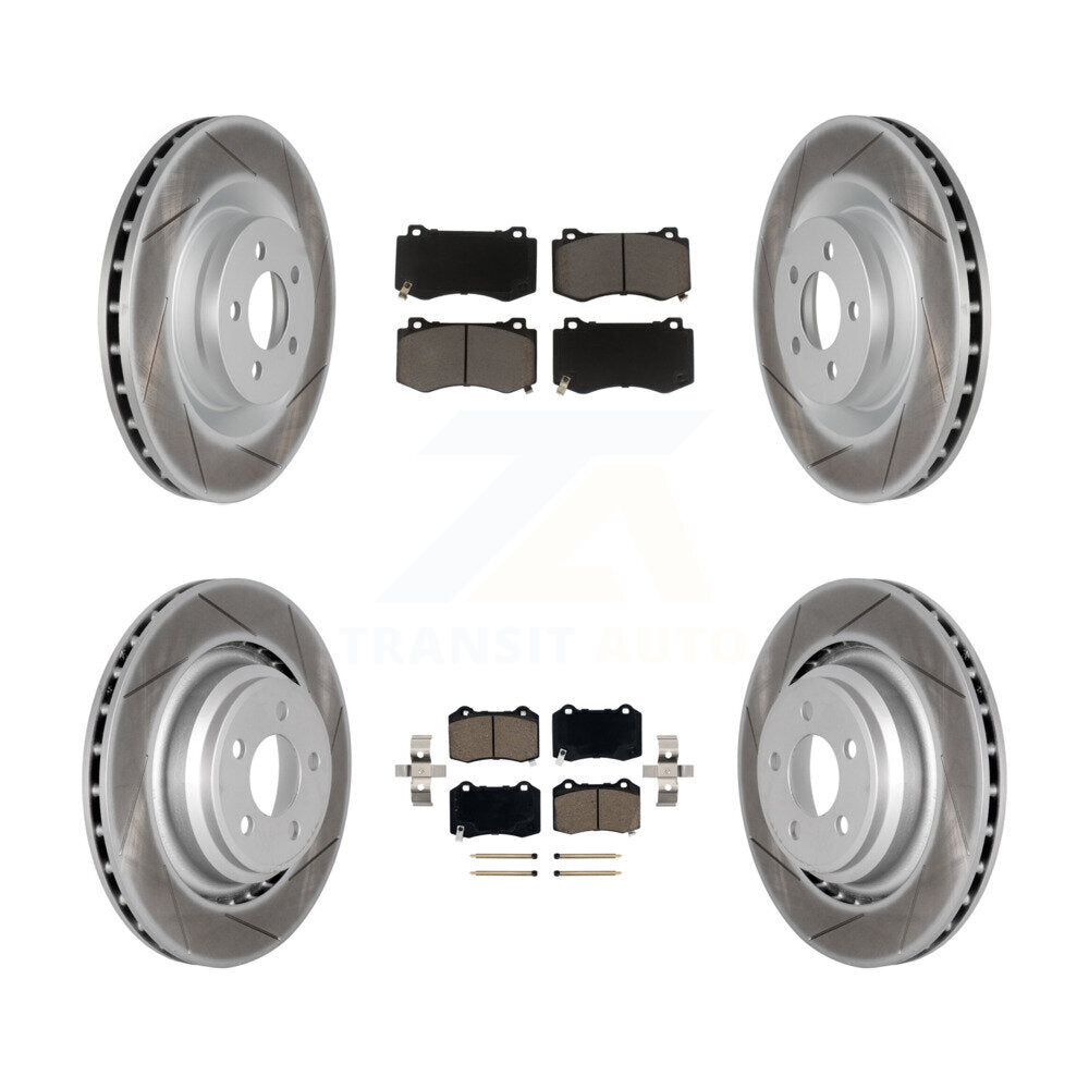 Disc Rotors and Ceramic Brake Pads Kit-KGC-100643 - Kit.bestparts.ca