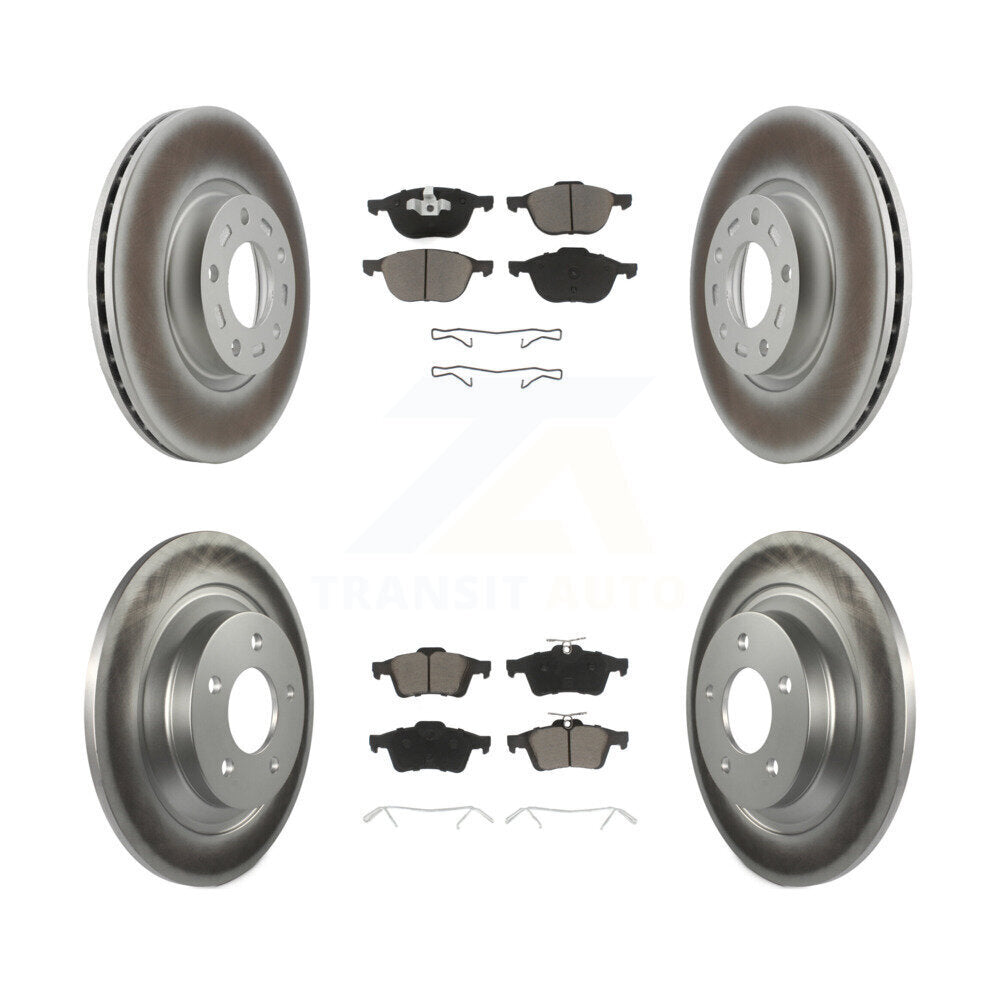 Disc Rotors and Ceramic Brake Pads Kit-KGC-100658 - Kit.bestparts.ca