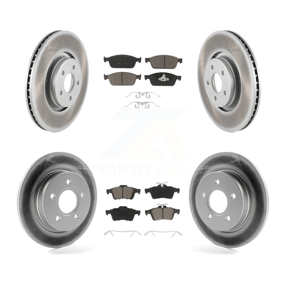 Disc Rotors and Ceramic Brake Pads Kit-KGC-100660 - Kit.bestparts.ca Kit.bestparts.ca