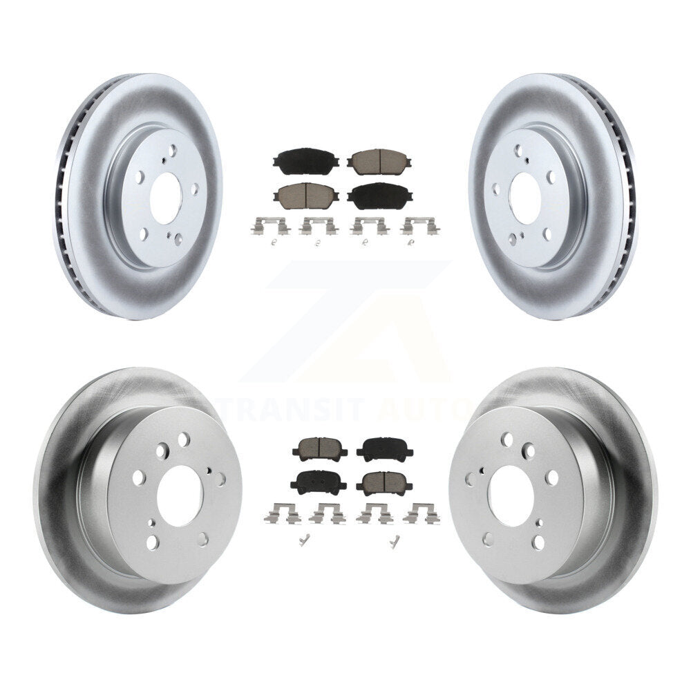 Disc Rotors and Ceramic Brake Pads Kit-KGC-100676 - Kit.bestparts.ca