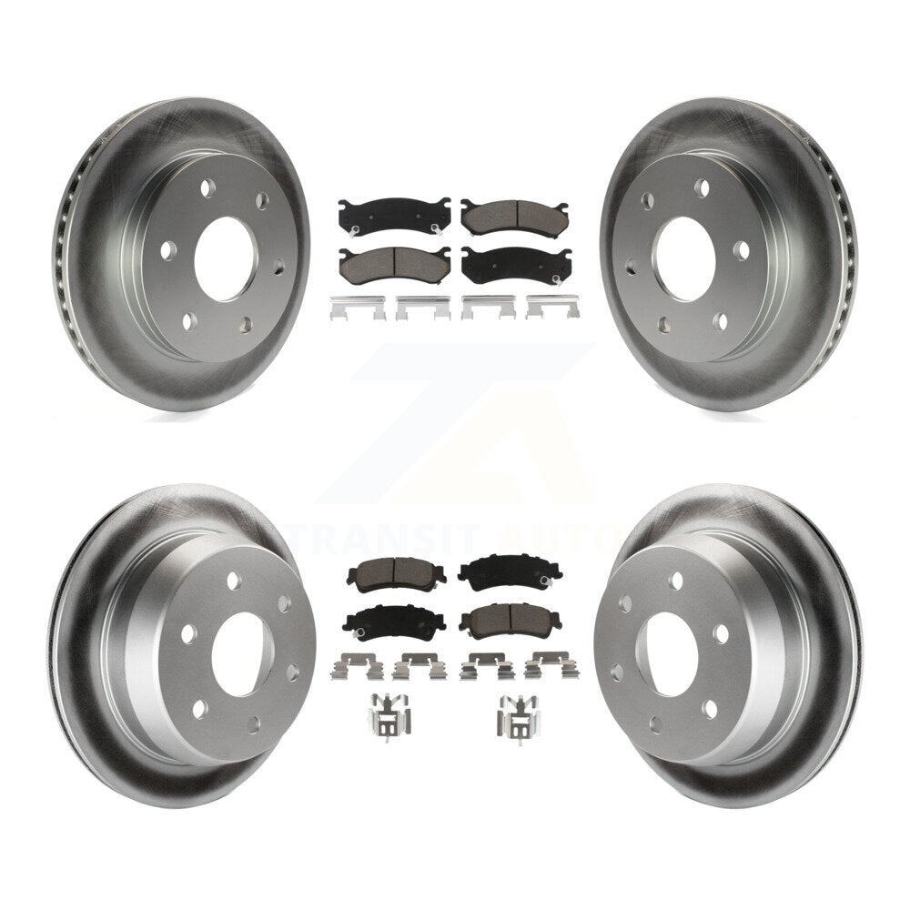 Disc Rotors and Ceramic Brake Pads Kit-KGC-100686 - Kit.bestparts.ca Kit.bestparts.ca