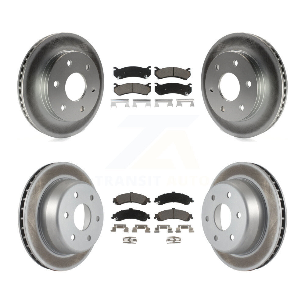 Disc Rotors and Ceramic Brake Pads Kit-KGC-100688 - Kit.bestparts.ca Kit.bestparts.ca