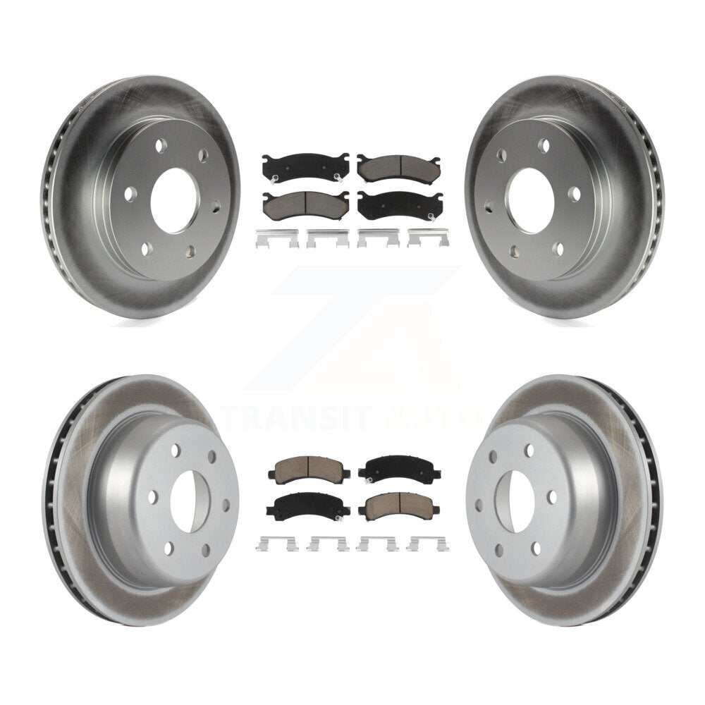 Disc Rotors and Ceramic Brake Pads Kit-KGC-100691 - Kit.bestparts.ca