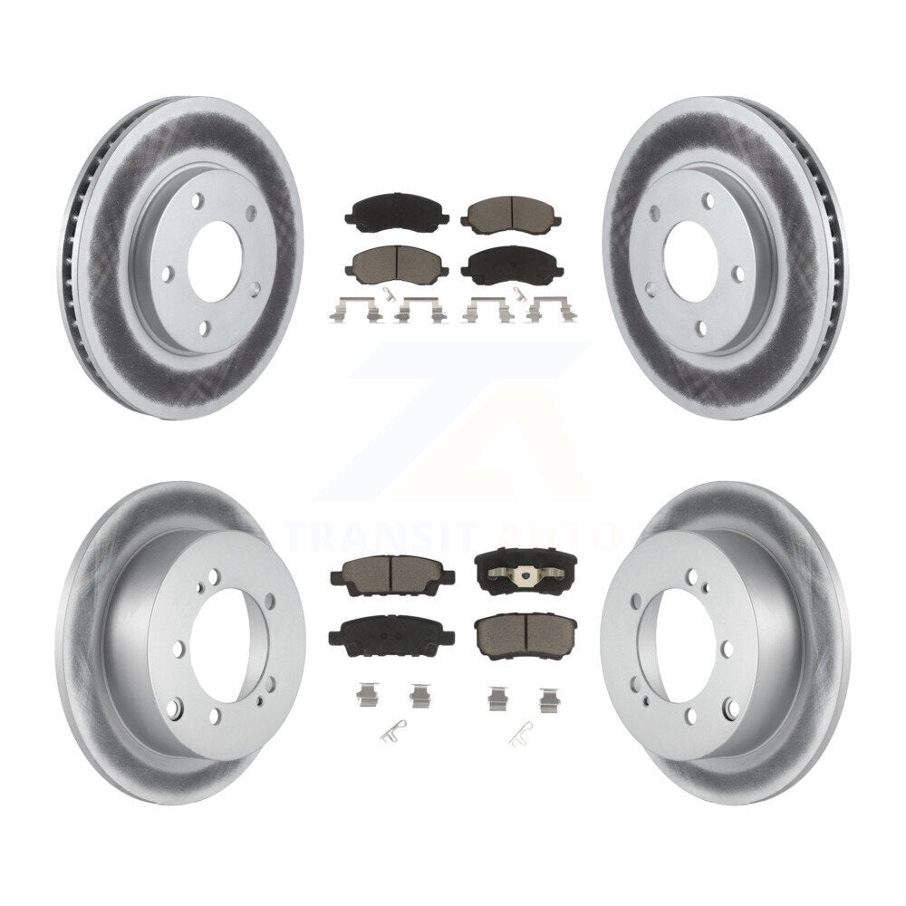 disc rotors and ceramic brake pads-kgc-100692 - Kit.bestparts.ca