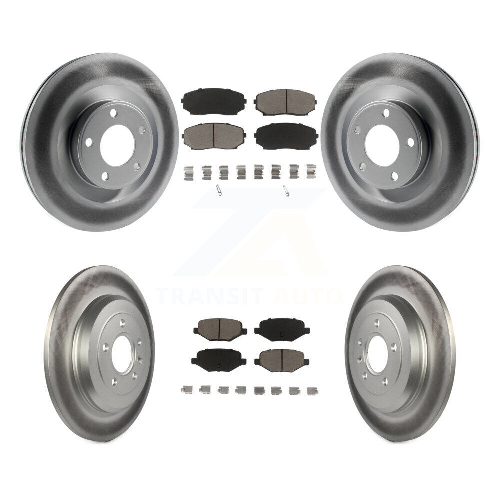 Disc Rotors and Ceramic Brake Pads Kit-KGC-100695 - Kit.bestparts.ca