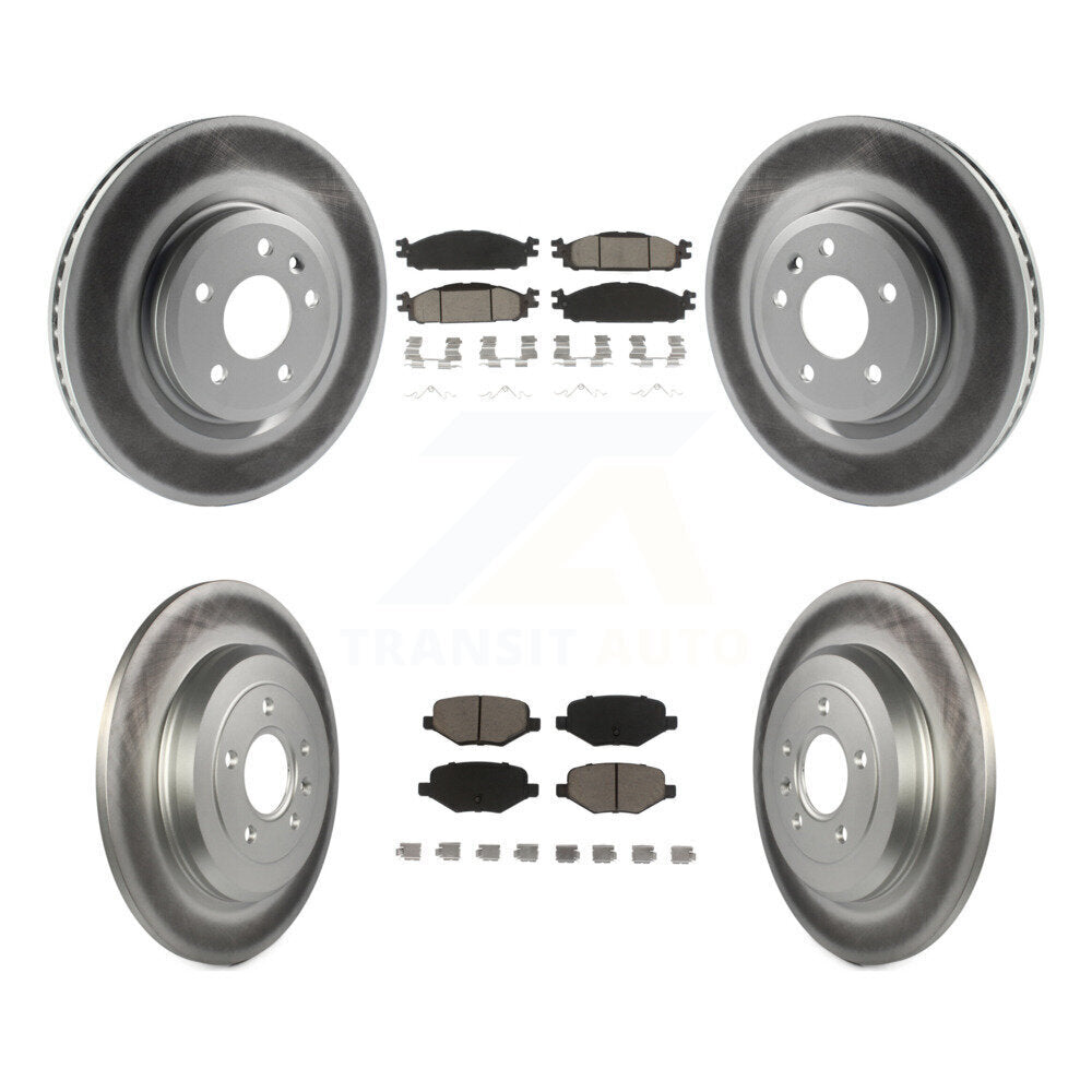 Disc Rotors and Ceramic Brake Pads Kit-KGC-100696 - Kit.bestparts.ca Kit.bestparts.ca