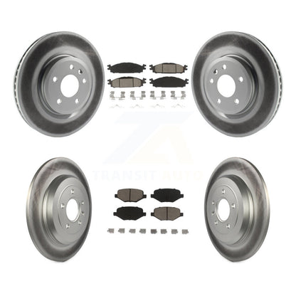 Disc Rotors and Ceramic Brake Pads Kit-KGC-100696 - Kit.bestparts.ca