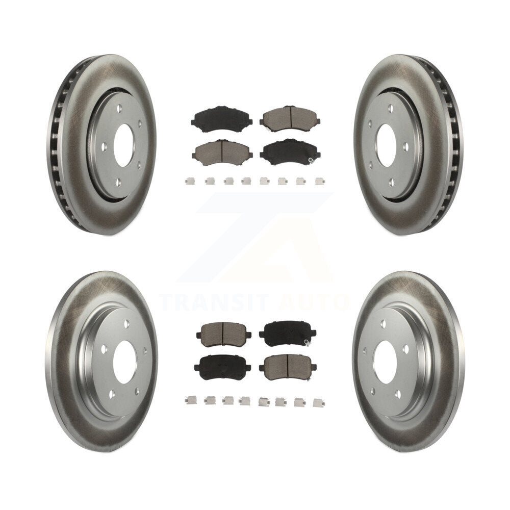 Disc Rotors and Ceramic Brake Pads Kit-KGC-100710 - Kit.bestparts.ca