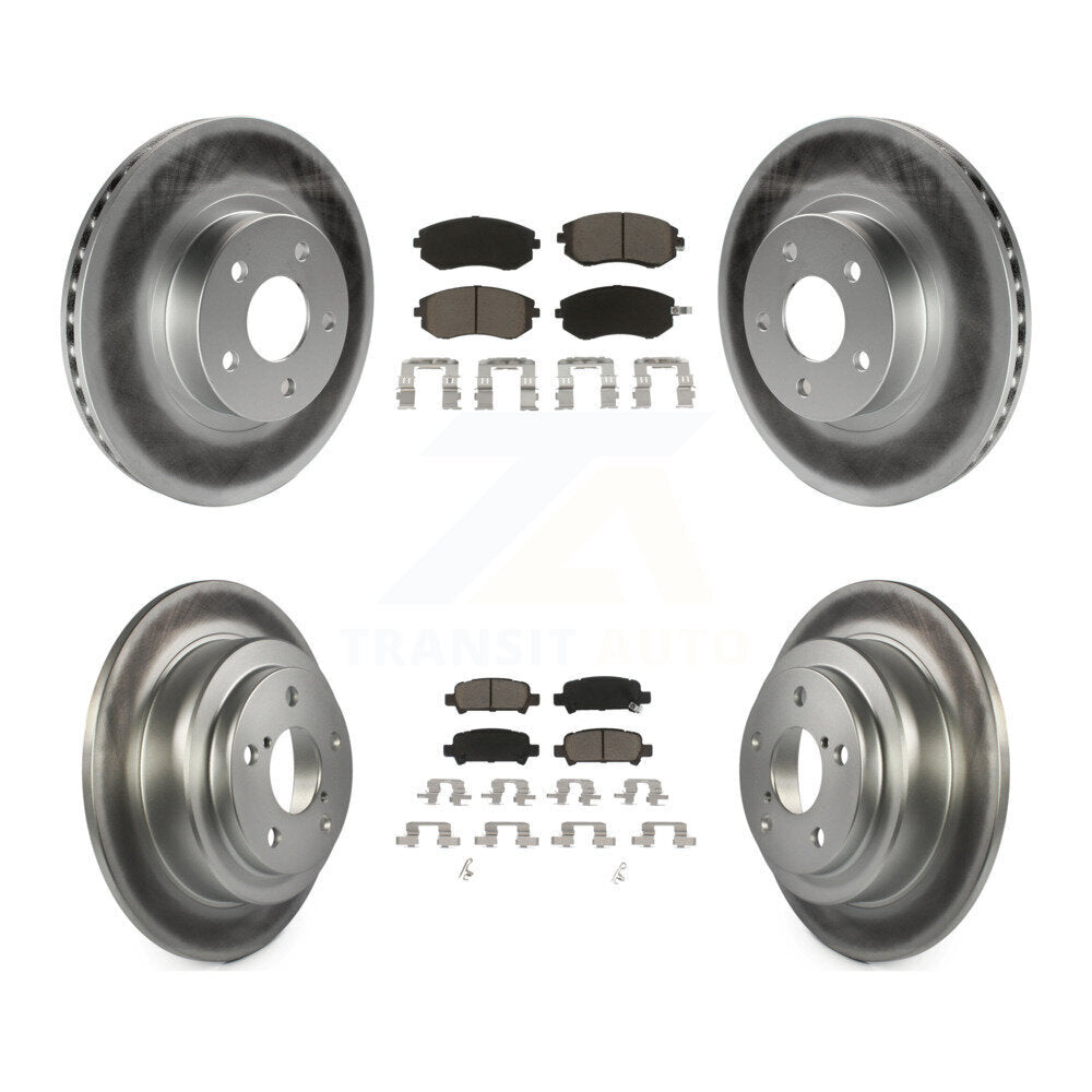 Disc Rotors and Ceramic Brake Pads Kit-KGC-100721 - Kit.bestparts.ca