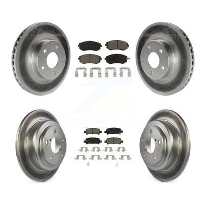 Disc Rotors and Ceramic Brake Pads Kit-KGC-100721 - Kit.bestparts.ca