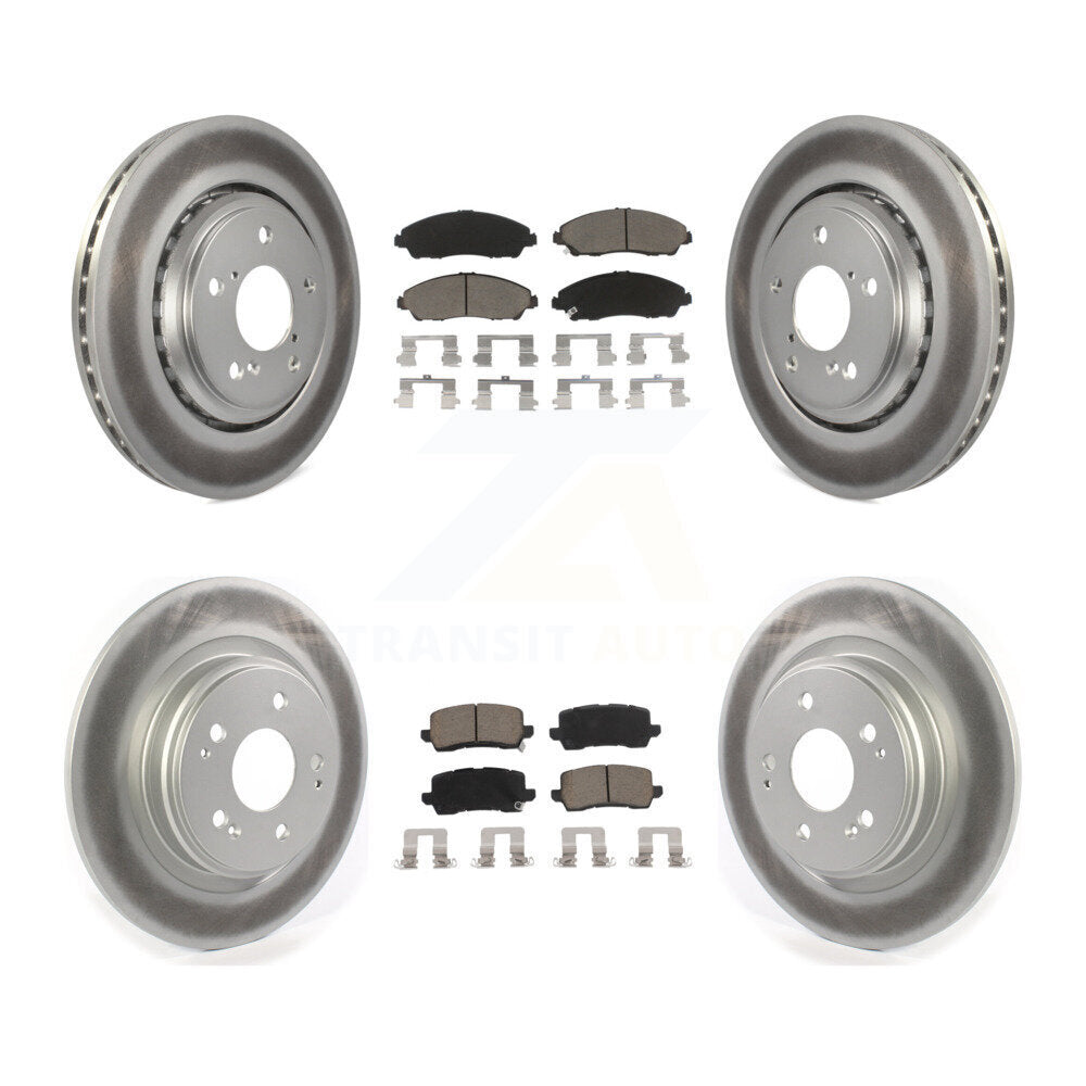 Disc Rotors and Ceramic Brake Pads Kit-KGC-100733 - Kit.bestparts.ca