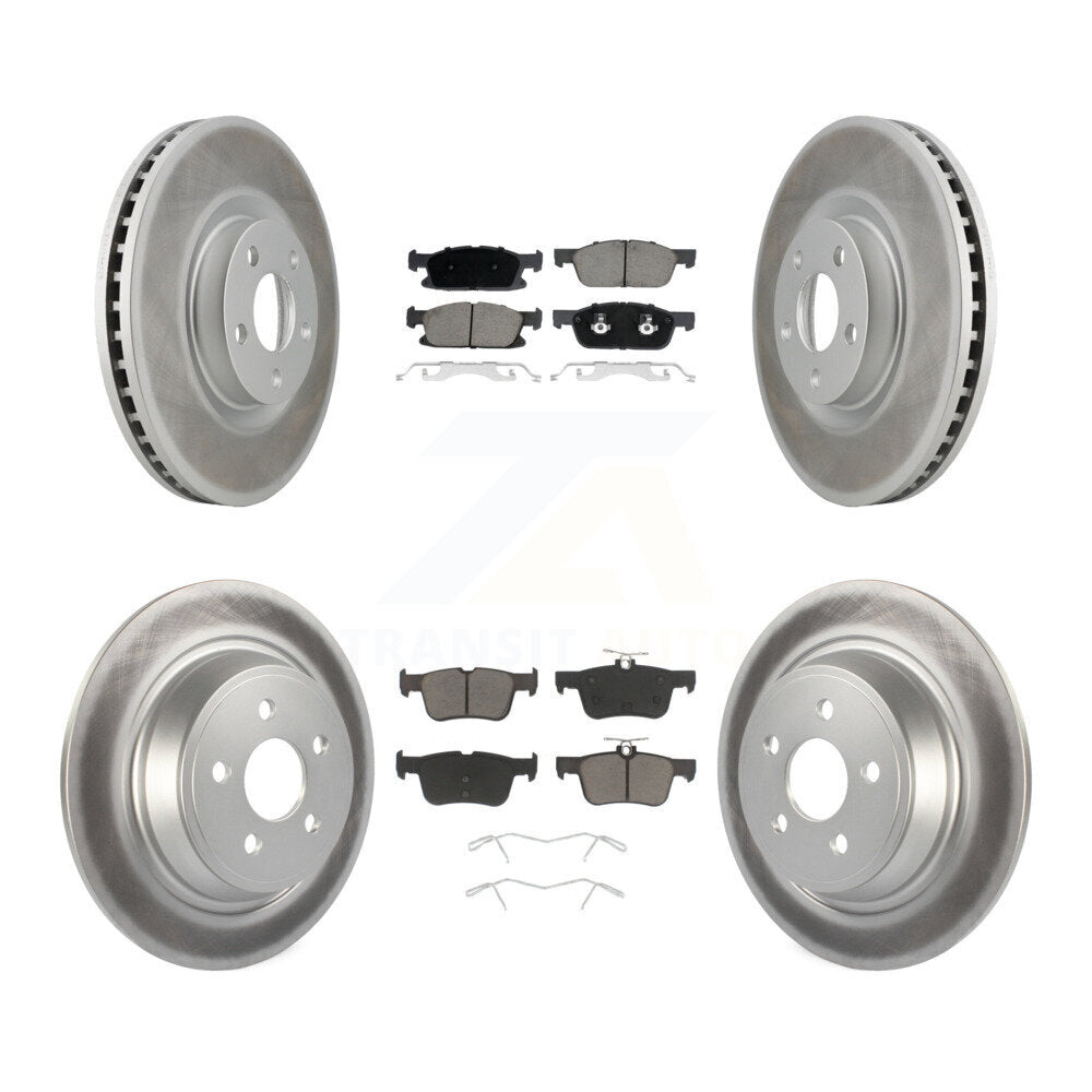 Disc Rotors and Ceramic Brake Pads Kit-KGC-100747 - Kit.bestparts.ca