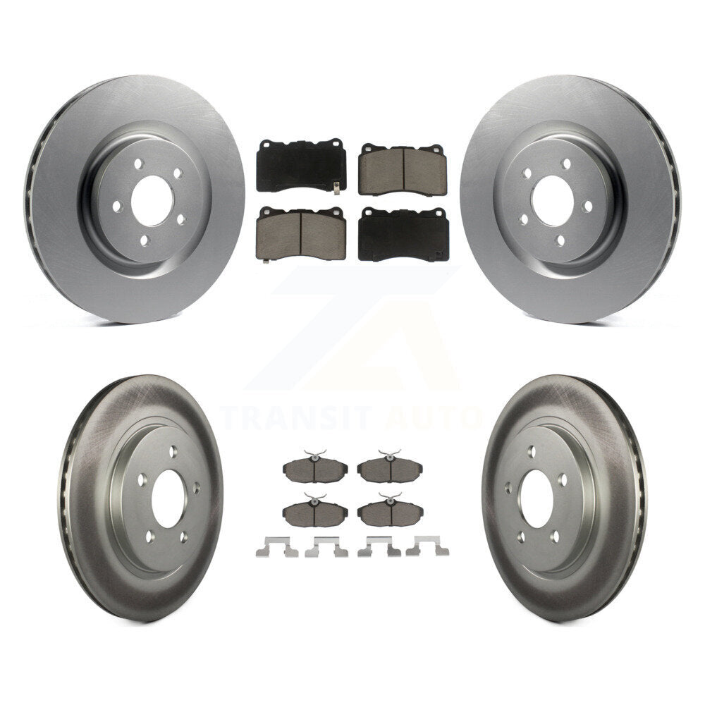 Disc Rotors and Ceramic Brake Pads Kit-KGC-100754 - Kit.bestparts.ca